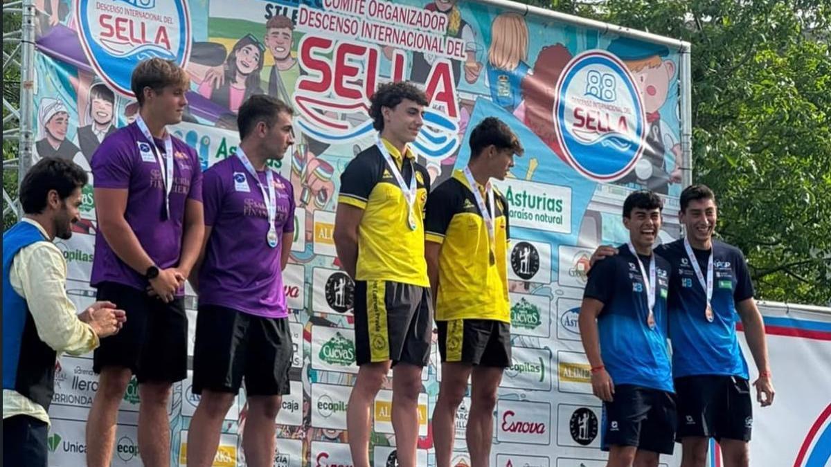 Izan Aliaga, natural de Algemesí, y Miguel Rouco, representando a la selección gallega, se llevaron el bronce.
