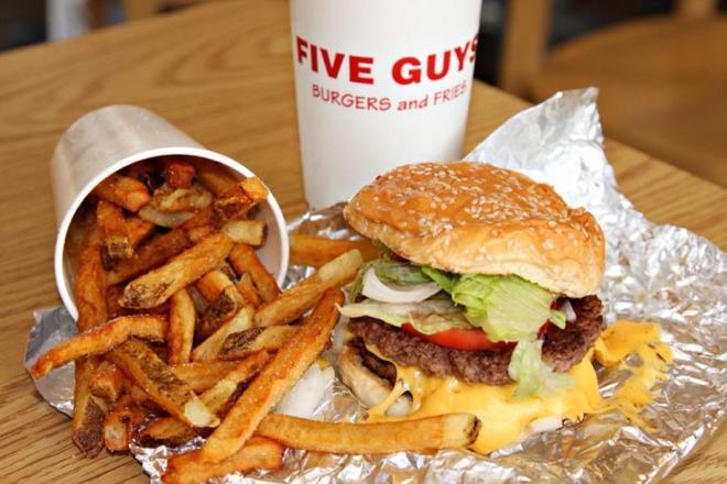 Día de la hamburguesa, Five Guys