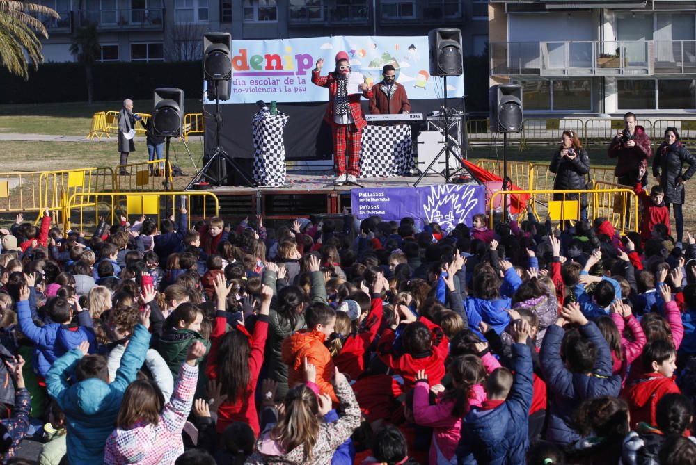 Dia escolar de la no-violència i la pau a Girona