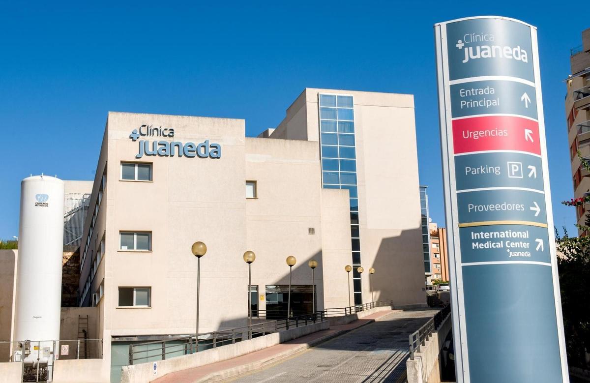 Instalaciones de la Clínica Juaneda, en Palma.