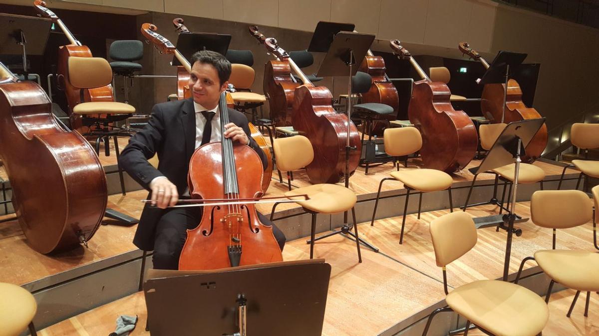 El músico zamorano.