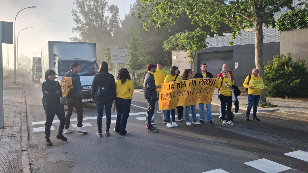 Protesta aquest dimecres al matí a Cal Gravat de Manresa