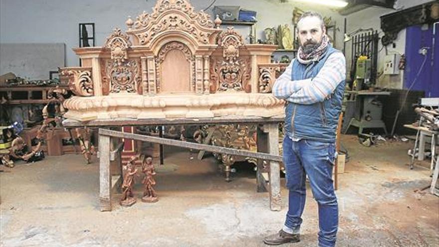 Nueva obra cordobesa para la pujante Semana Santa de Andújar