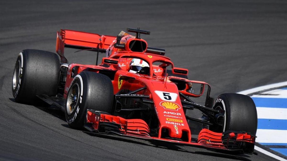 Vettel saldrá desde la pole en el GP de casa