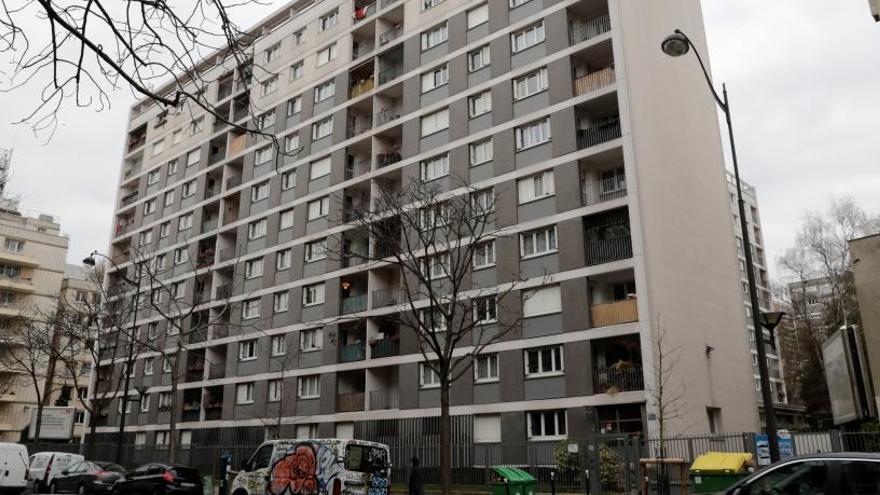 El edificio del apartamento donde vivía Mireille Knoll.