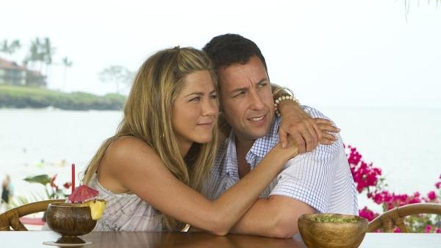 Jennifer Aniston y Adam Sandler ya trabajaron juntos en &#039;Sígueme el rollo&#039;