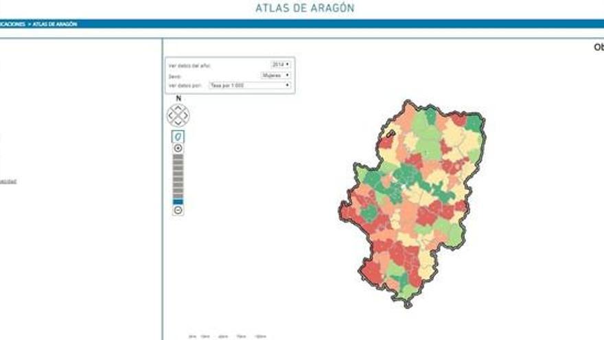 Reconocimiento para el Atlas de Salud de Aragón es galardonado