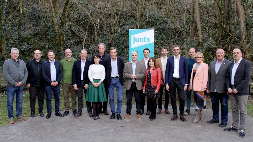 Junts presenta quinze candidatures a la Garrotxa