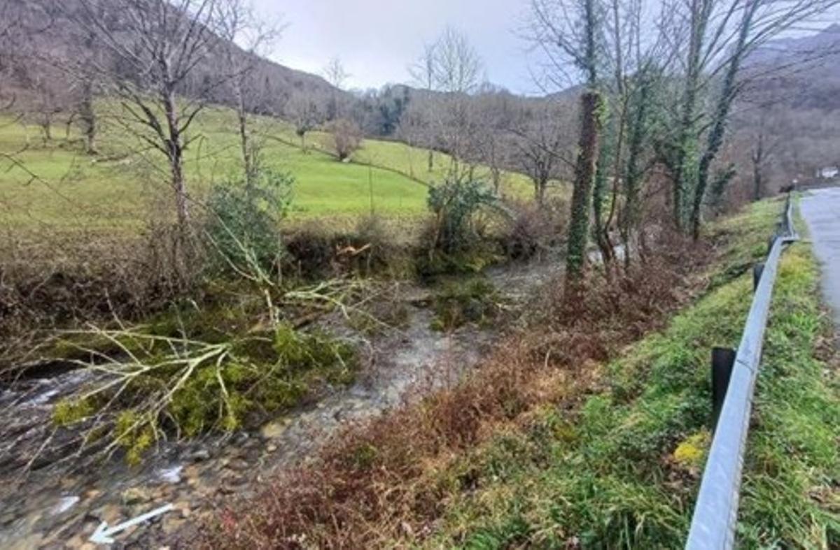 Estado de la zona antes de los trabajos.