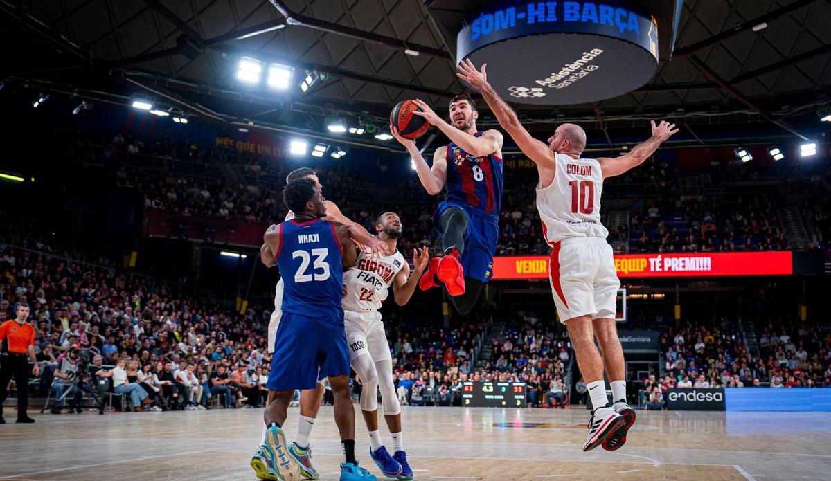 Brizuela pudo soltarse y jugó su mejor partido de blaugrana