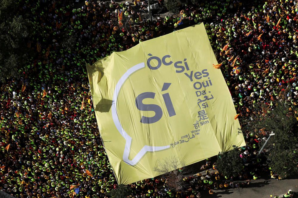 La Diada de l'11 de setembre a Catalunya