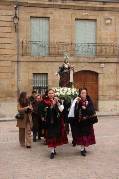 Fiesta de Santa Águeda en el mundo rural