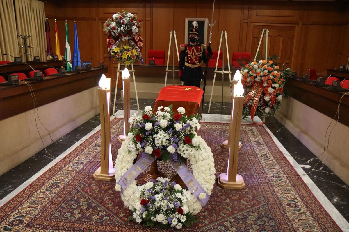 Despedida de Julio Anguita en el Ayuntamiento de Córdoba