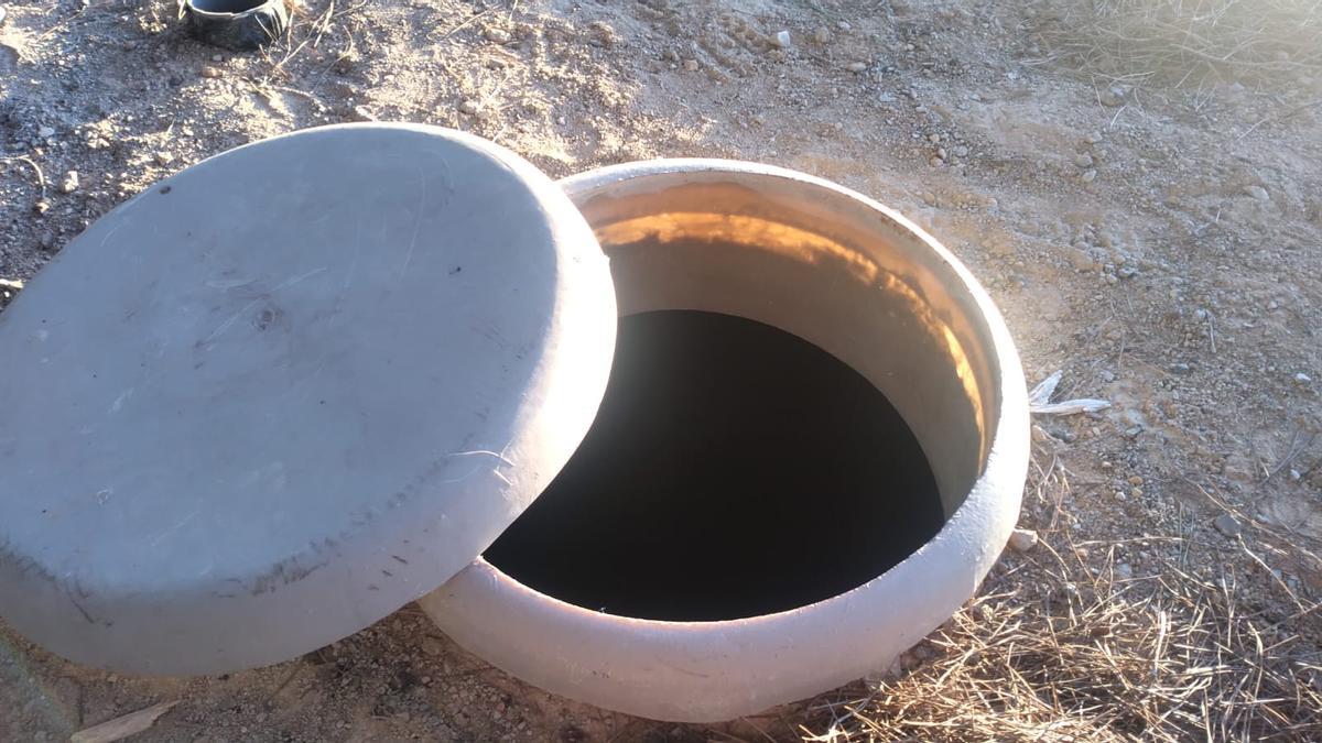 Imagen del depósito de agua del centro cívico de Sant Mateu.