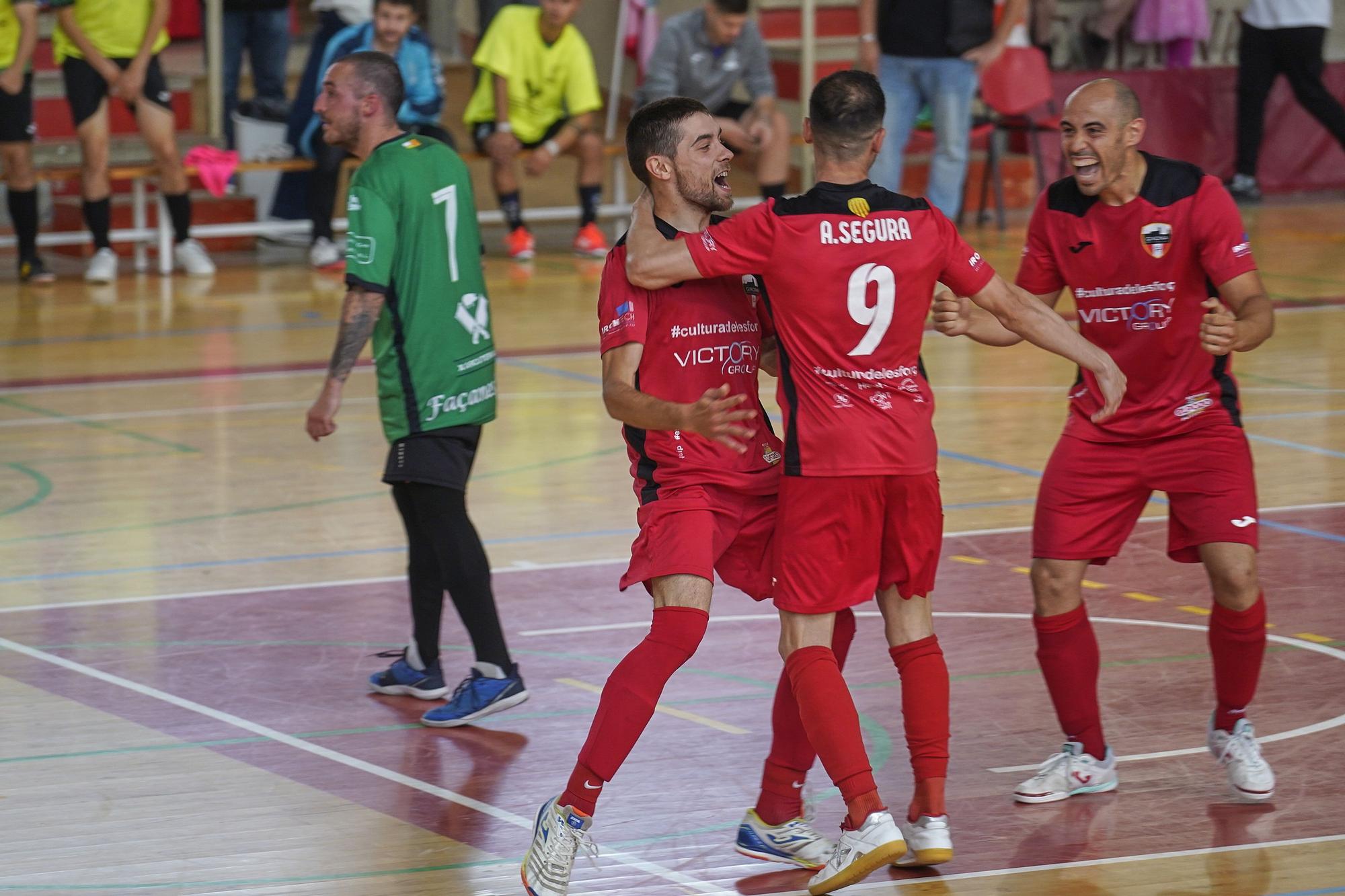 Les millors imatges de l'ascens del Girona Escola de Futbol Sala