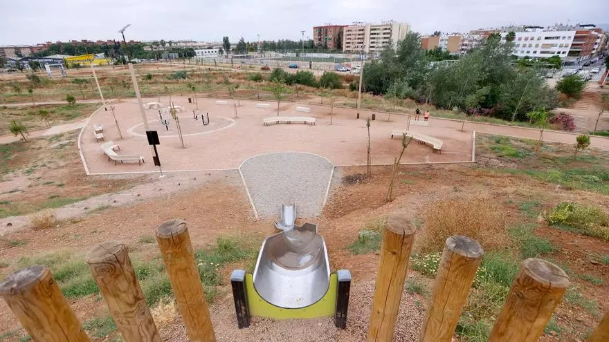 Concluyen las obras de la segunda fase del parque de Levante