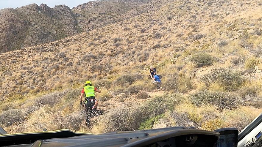 El hombre ha sufrido una lipotimia mientras realizaba una ruta por Cabo Tiñoso