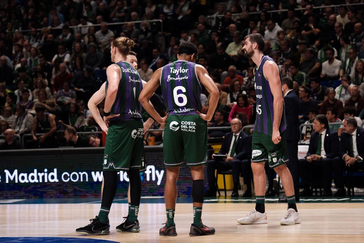 Palacio Deportes Martín Carpena. Liga ACB Baloncesto. UNICAJA vs Real Madrid