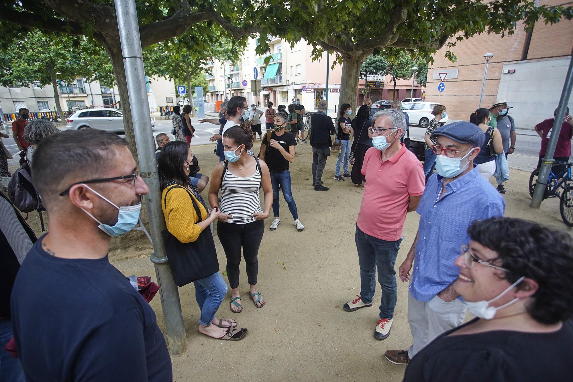 Nova protesta a Salt contra la segregació escolar al municipi