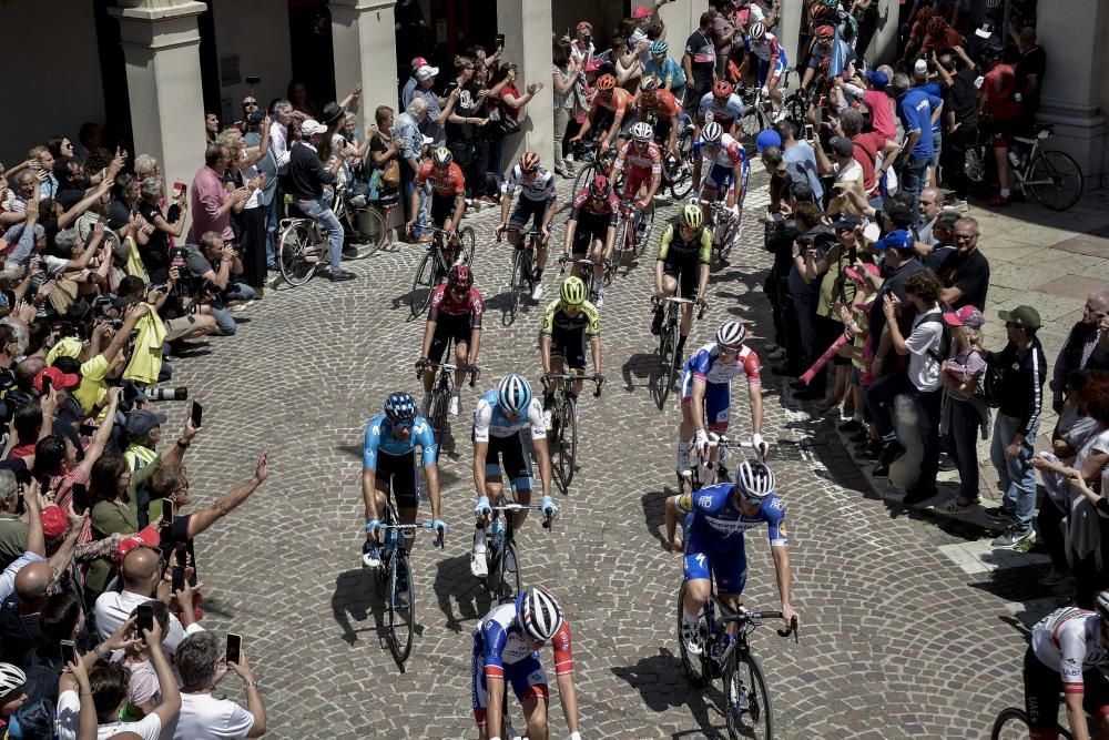 31 May 2019, Italy, Treviso: Cyclists compete in ...