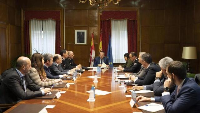 Reunión del Plan de Comercio Seguro, en la Subdelegación del Gobierno