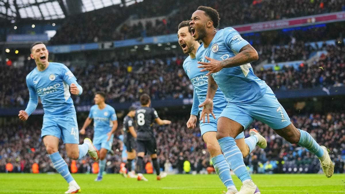 Sterling volvió a ser clave para el Manchester City