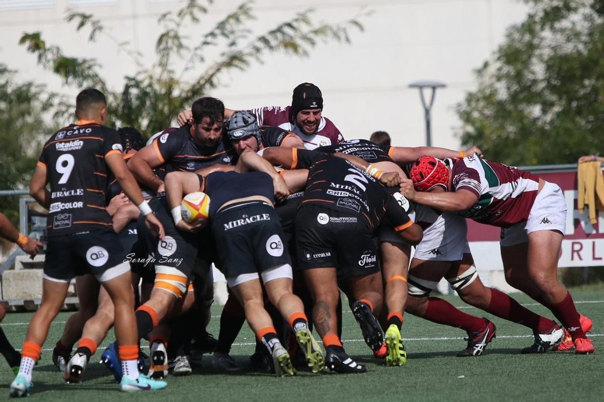 FibraValencia-Les Abelles cayó ante el líder en la tercera jornada de la División de Honor, con un marcador de 47-30, en un partido muy igualado donde el Silicius Alcobendas ha demostrado ser superior.