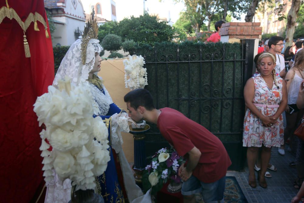 Procesión de la Virgen del Carmen en Pedregalejo