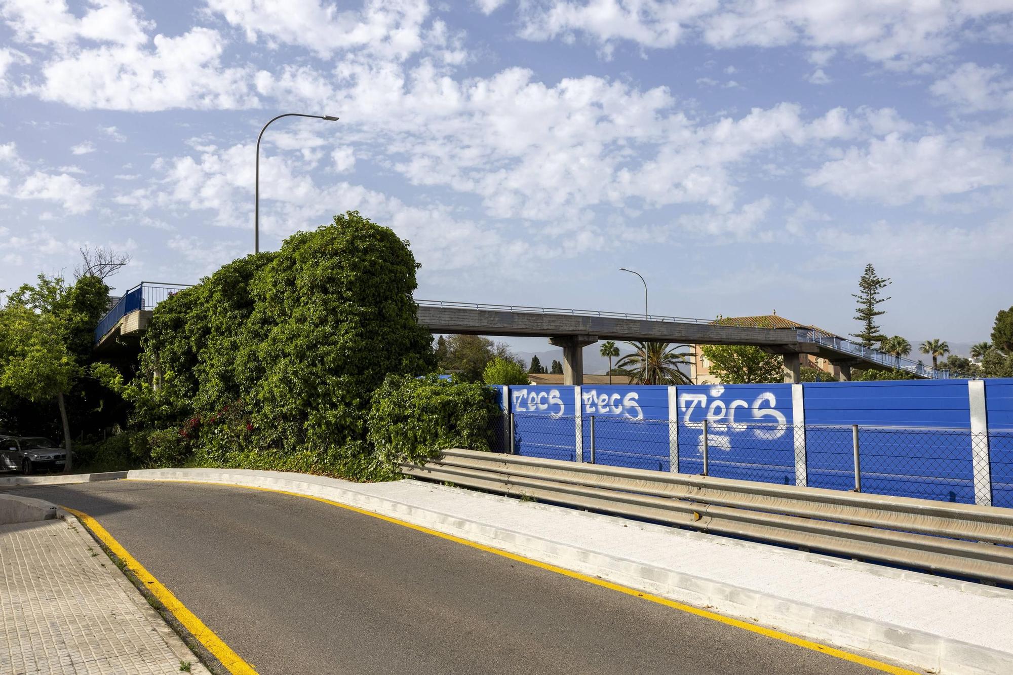 FOTOS | Estos son todos los puentes peatonales de Palma sobre la Vía de Cintura por seguridad