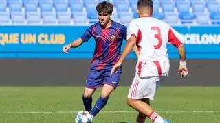 Guillem Víctor, el lateral que ha 'fichado' Flick y que sabe jugar de todo