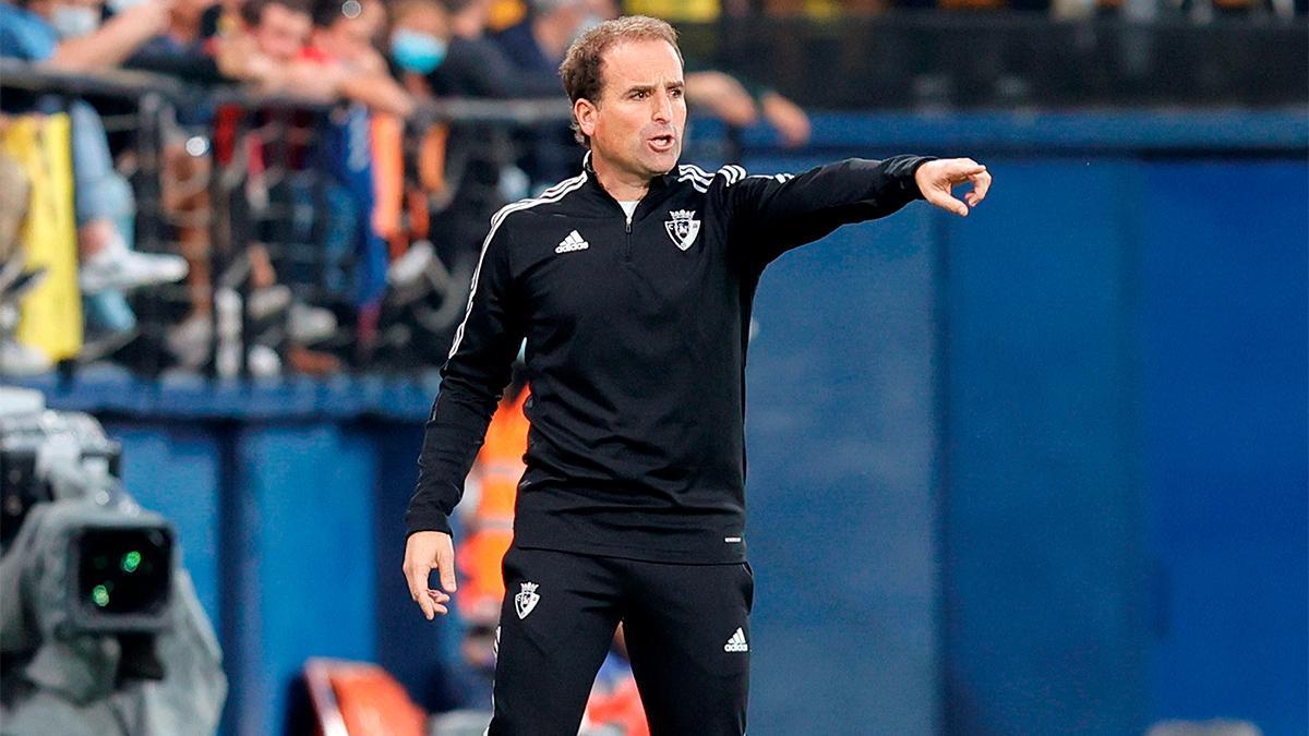 Jagoba Arrasate, entrenador de Osasuna