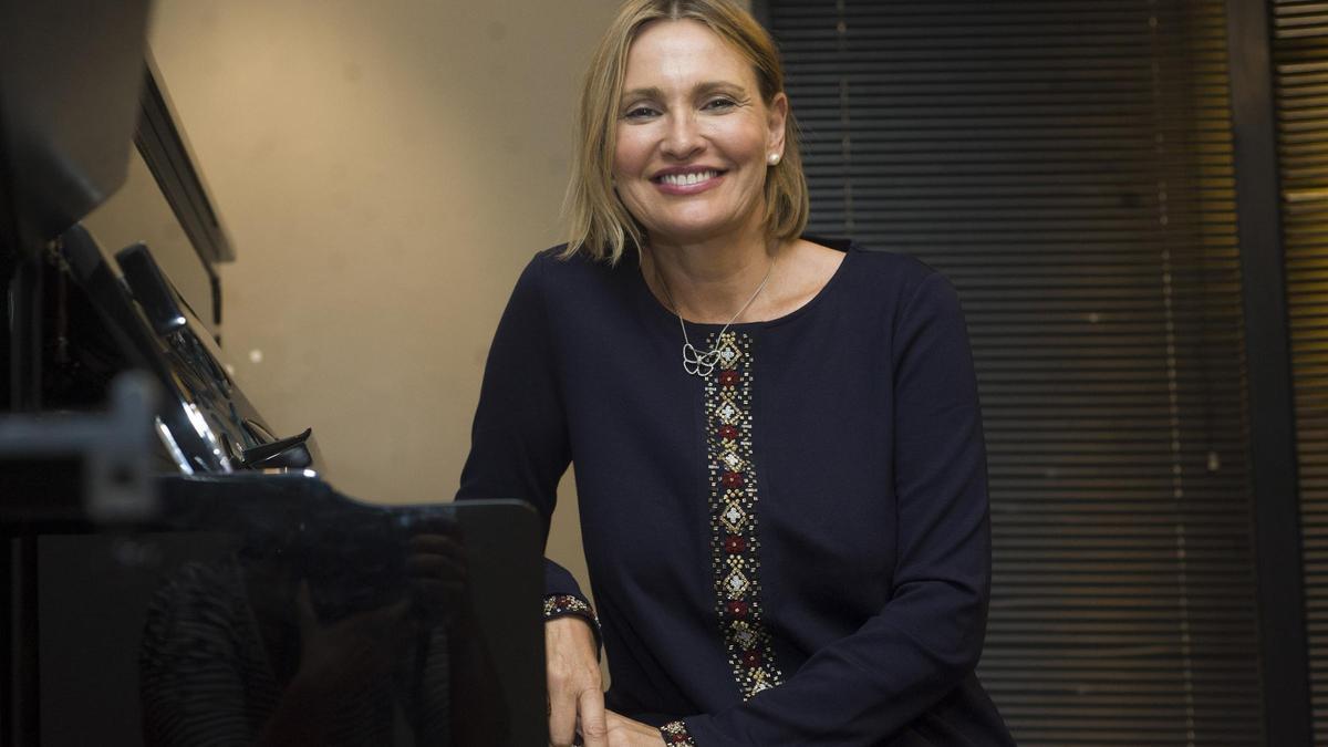 La cantante lírica Ainhoa Arteta.