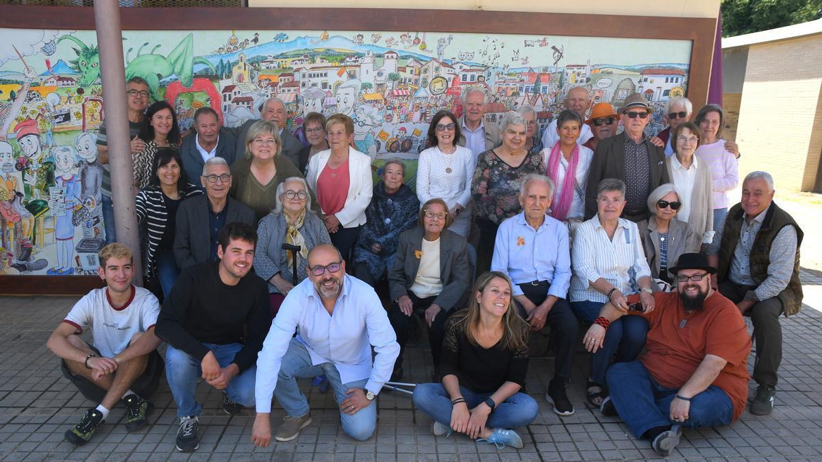 Foto de grup de la inauguració.