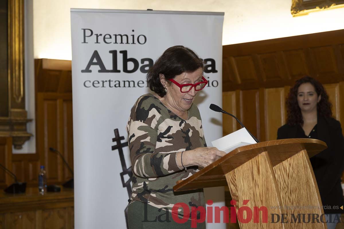 Entrega de los premios Albacara en Caravaca