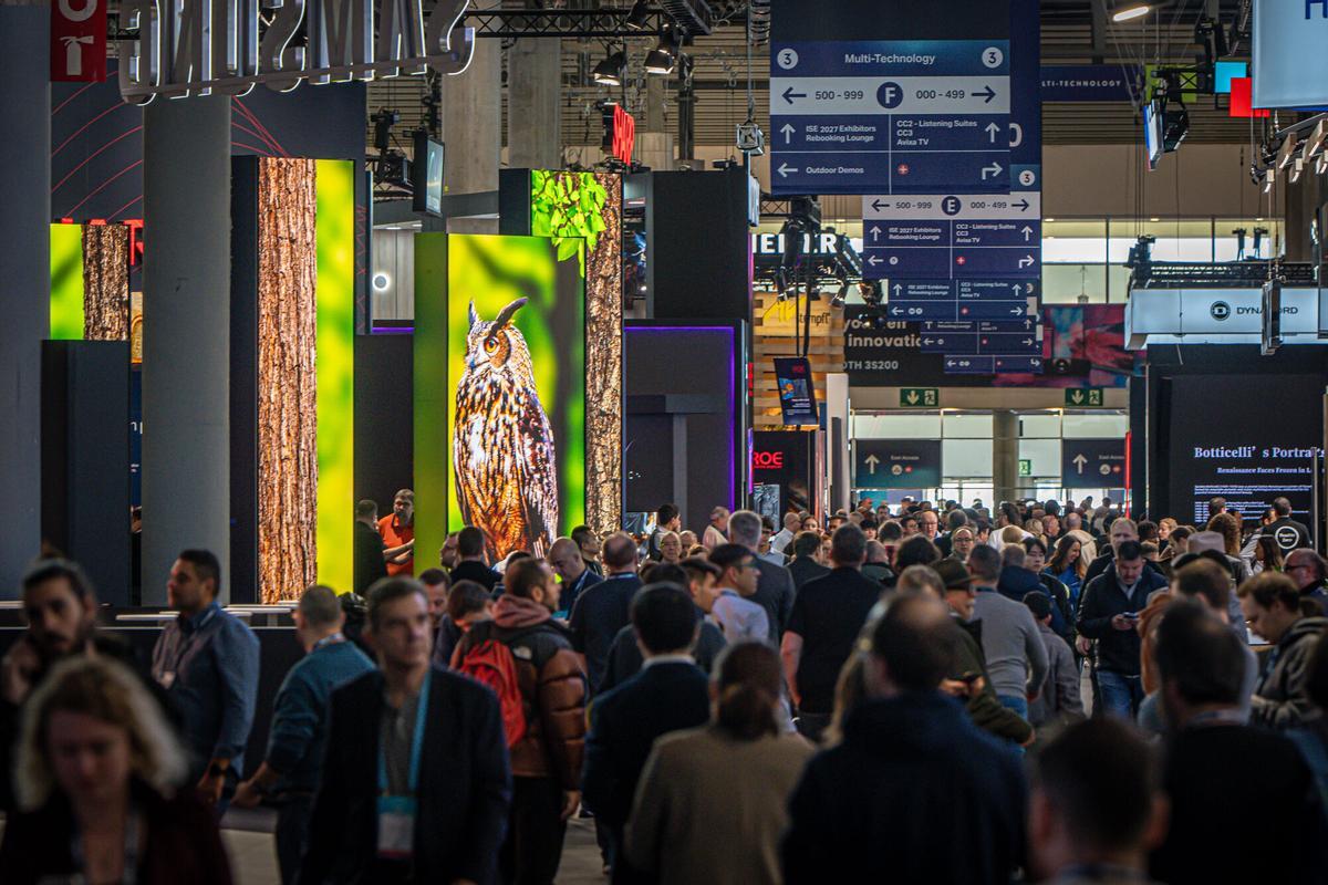 Último día del ISE 2026 en Barcelona