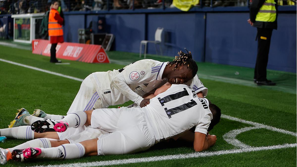 Resumen, goles y highlights del Villarreal 2 - 3 Real Madrid de los octavos de final de la Copa del Rey