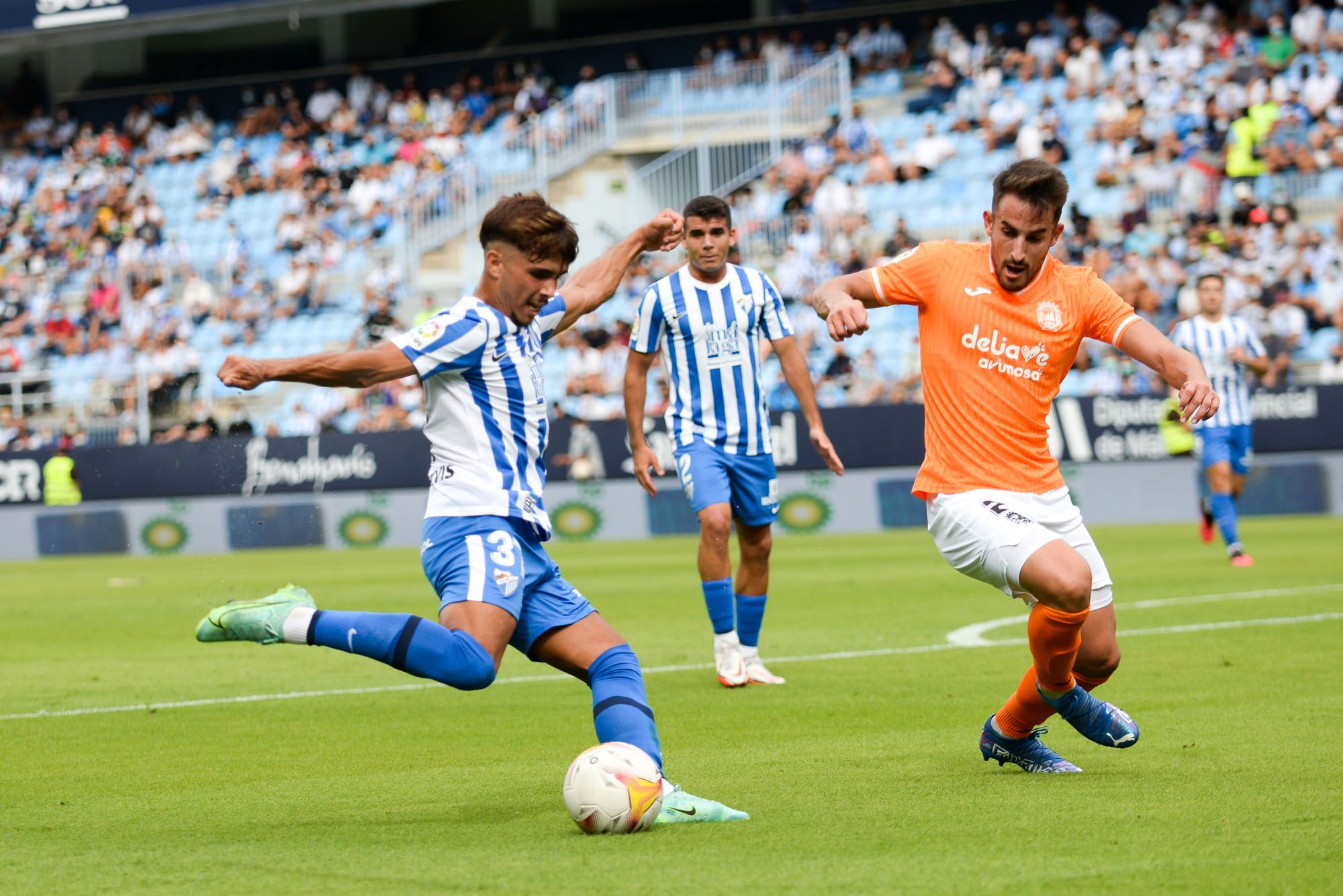 Las imágenes del Málaga CF - Fuenlabrada