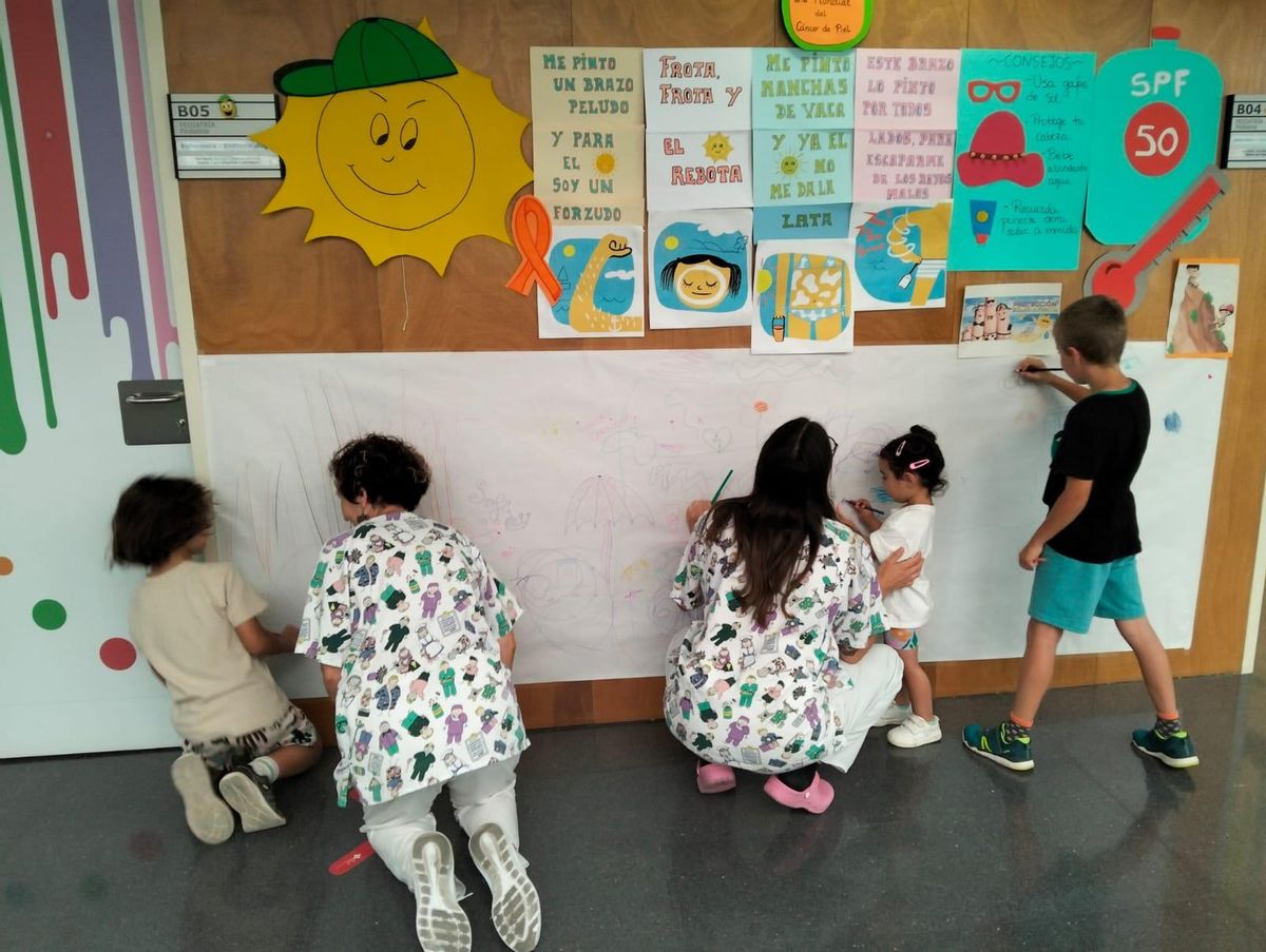 Actividad en torno al Día Mundial para la Prevención del Cáncer de Piel en el Hospital General de Elche