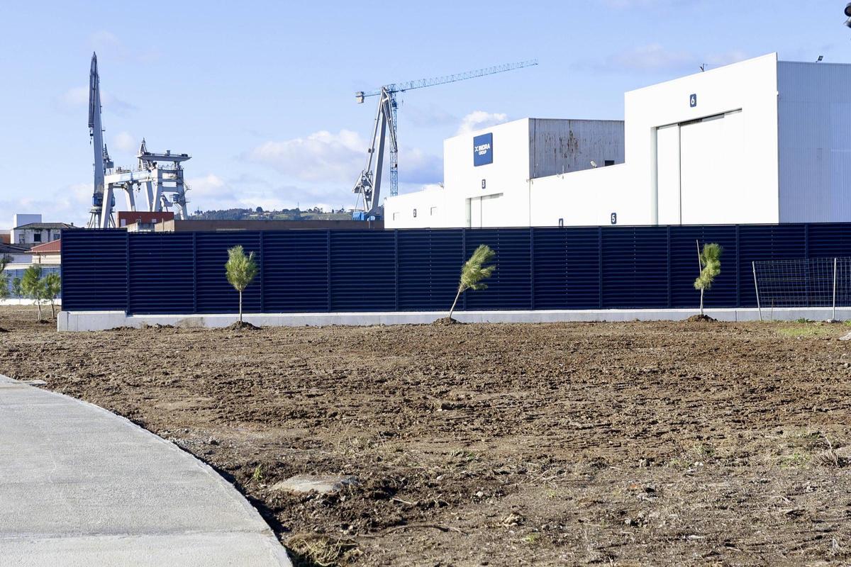 El paseo de Naval Azul, listo para su apertura a la ciudadanía