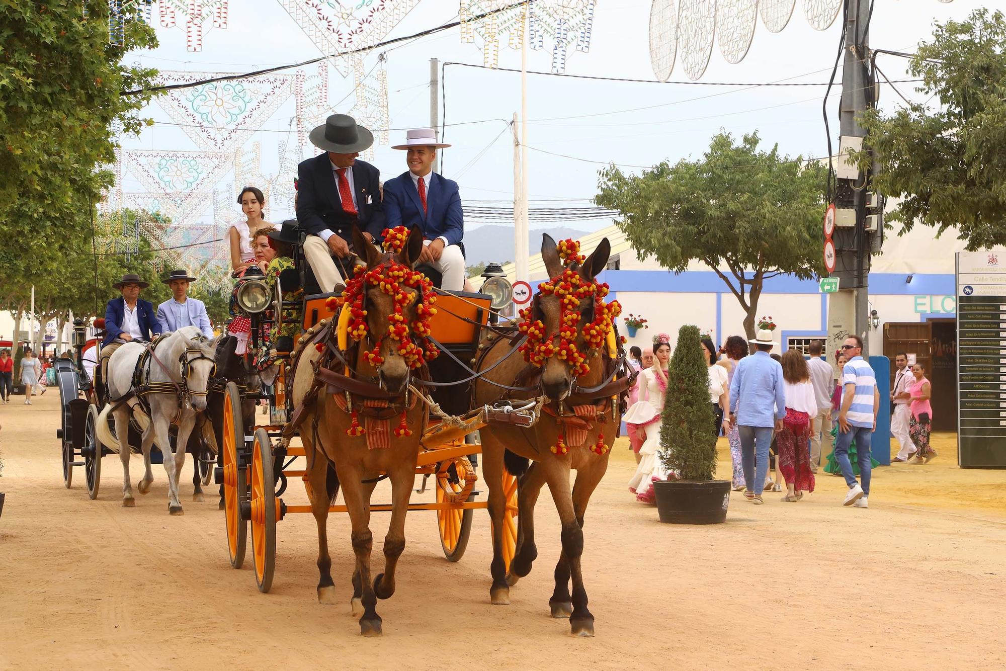 Un paseo de caballos muy exigente