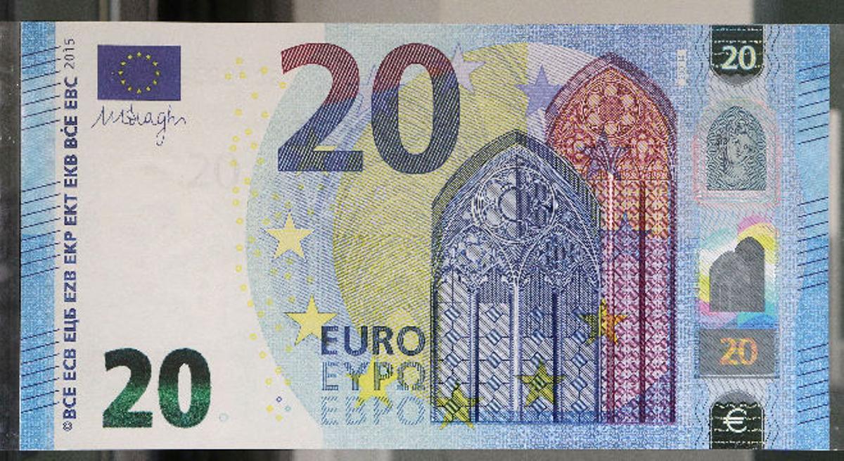 El Banco Central Europeo ha publicado un vídeo en el que presenta el nuevo billete de 20 Euros.