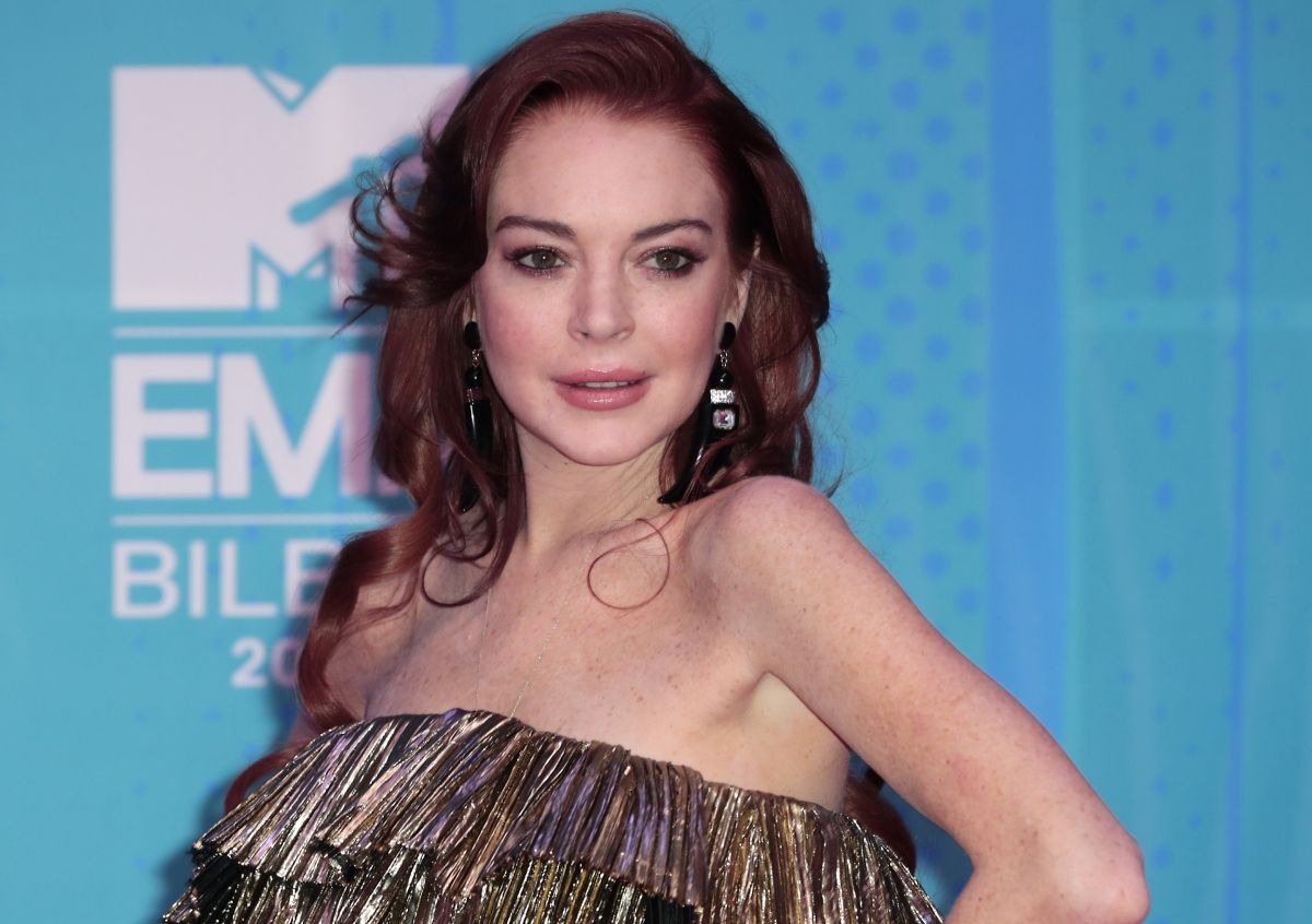 La actriz Lindsay Lohan