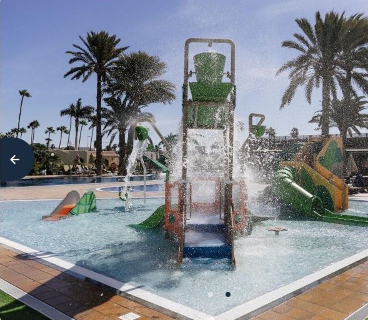 Instalaciones del Splash Park del HD Parque Cristóbal Gran Canaria Family&Joy.