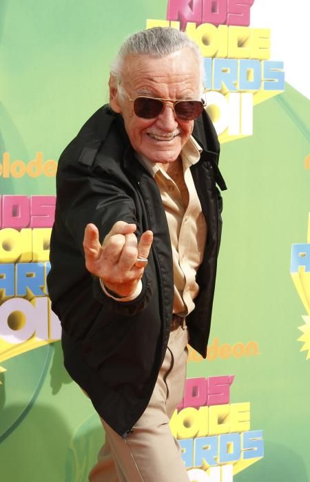 File photo of Stan Lee at the 2011 Nickelodeon ...