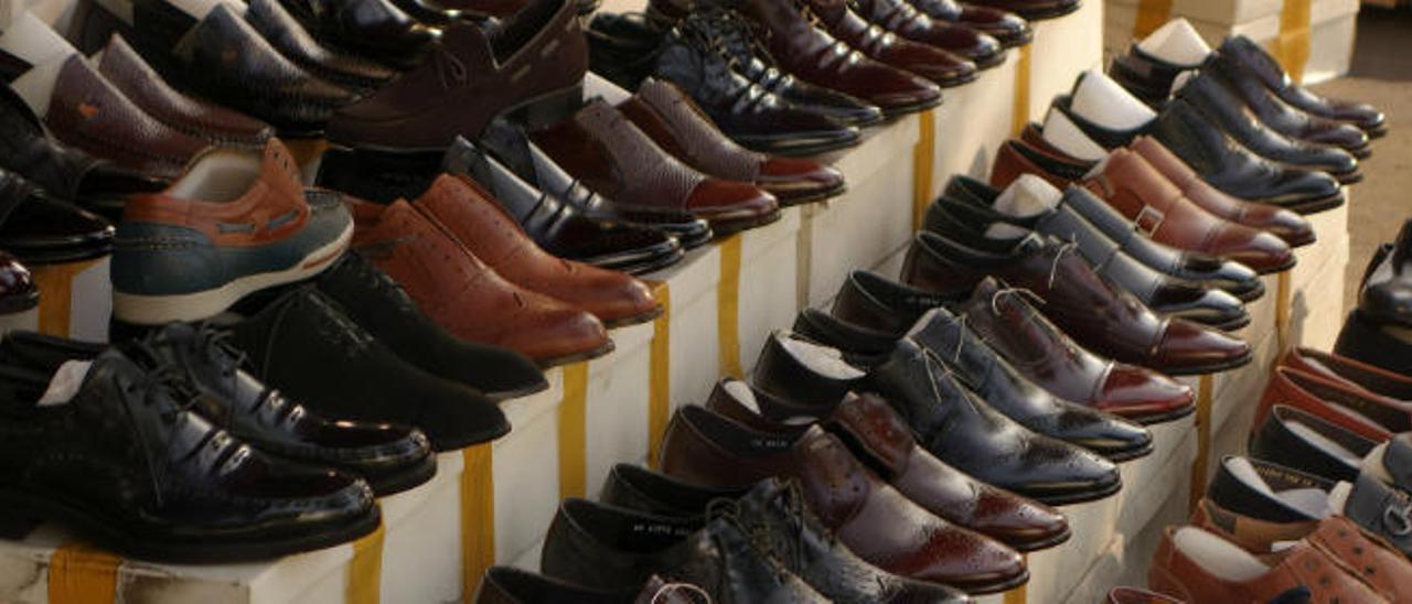 La producción del sector del cuero y el calzado cae un 13,5%