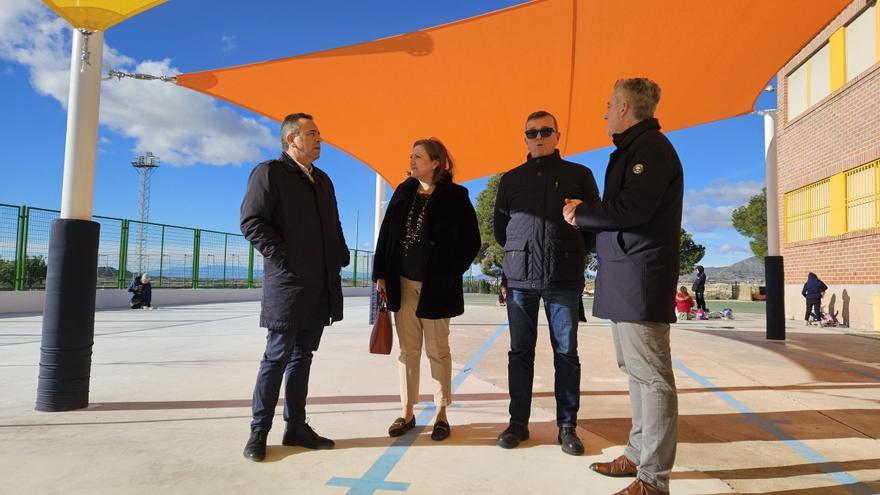 El Colegio Dionisio Bueno de Abanilla estrena patio renovado