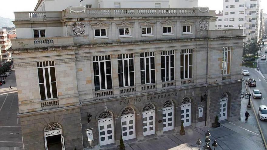 El teatro Campoamor de Oviedo.