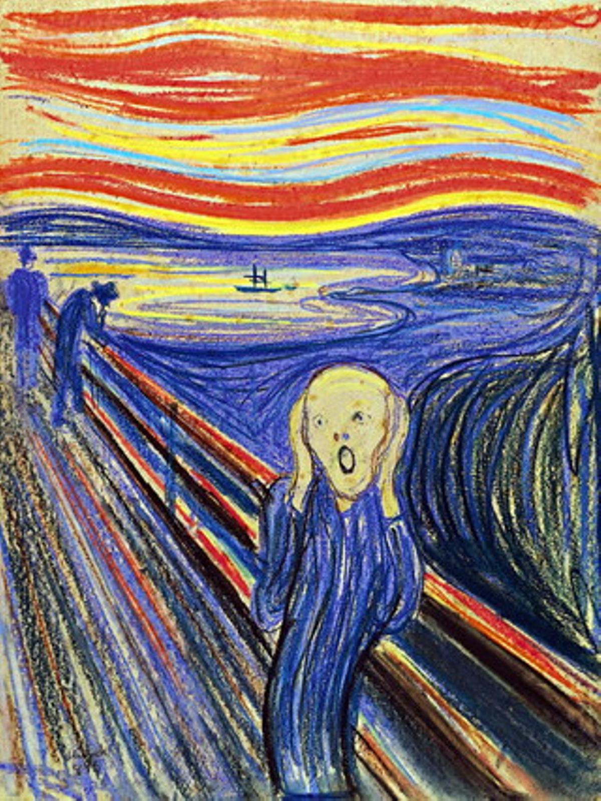 La versió d’’El crit’ d’Edvard Munch subhastada dijous a Nova York. La versió d’’El crit’ d’Edvard Munch subhastada dijous a Nova York.