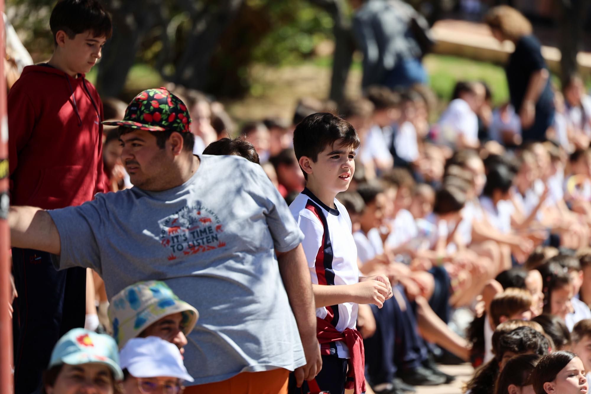 Los escolares de Ibiza visitan la feria Eivissa Medieval