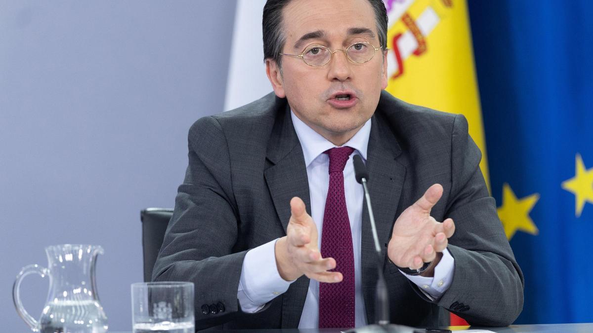 Archivo - El ministro de Asuntos Exteriores, Unión Europea y Cooperación, José Manuel Albares